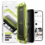 Ringke iPhone Air pellicola protettiva per display Premium Easy Slide Privacy vetro temperato 9H con dima per installazione (confezione da 2) trasparente