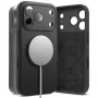Custodia in silicone magnetico MagSafe Ringke per Apple iPhone 17 Pro Max - nero