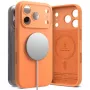 Ringke Silicone Magnetic MagSafe Case per Apple iPhone 17 Pro Max - Tangerine