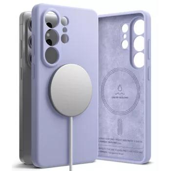 RINGKE custodia Silicone Magnetic MagSafe per Samsung Galaxy S26 Ultra - lavanda
