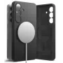 RINGKE Silicone Magnetic MagSafe Case per Samsung Galaxy S26, nero