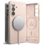 Ringke Silicone Magnetic MagSafe Case per Samsung Galaxy S26+ Plus - Pink Sand