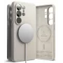 Custodia in silicone magnetica MagSafe Ringke per Samsung Galaxy S26 Ultra - Stone