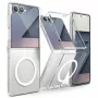 Ringke Cover slim magnetica MagSafe per Samsung Galaxy Z Flip 7 trasparente