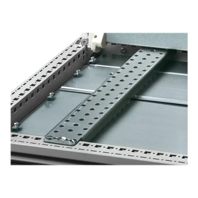 Rittal 4398.000 Guida per TS 8, SE 8, CM, Argento, Acciaio