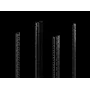 Rittal 5302.100 guida a ripiano, nero, acciaio, 15 HE, VX IT, 48,3 cm (19