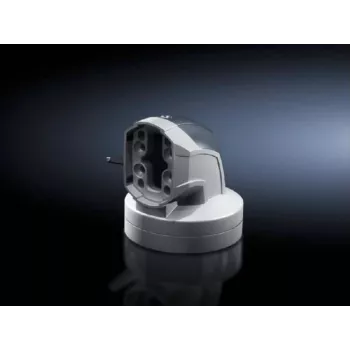Rittal 90° raccordo angolare System 60 per attacco braccio portante Ø 130 mm - CP 6206.380 pressofusione di alluminio/zinco, plastica