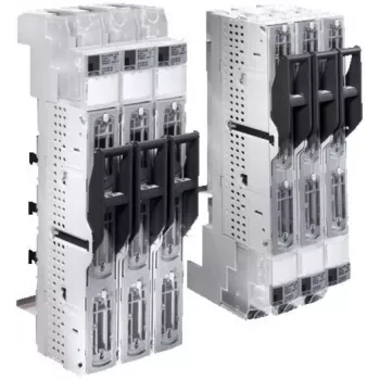 Rittal 9346.030 portabarre collettrici 160 A 3 poli per sistema RiLine60, poliammide, nero/grigio