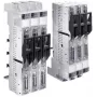 Rittal 9346.030 portabarre collettrici 160 A 3 poli per sistema RiLine60, poliammide, nero/grigio