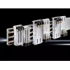 Rittal CB adattatore per apparecchi SV 9345.730, 140 x 345 mm, poliammide, grigio RAL 7035, per barre conduttrici da 5 mm