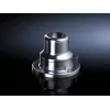Rittal CP-S sezione a parete 6663.400, ingresso cavi 9 mm, acciaio inox