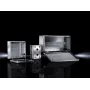 Rittal contenitore vuoto 4 posti di montaggio (L x P x A) 90 x 280 x 100 mm acciaio inox SM 2384.040 1 pz.