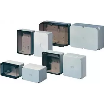 Rittal PK 9517.100 custodia in poliammide con coperchio in policarbonato, IP66, grigio chiaro