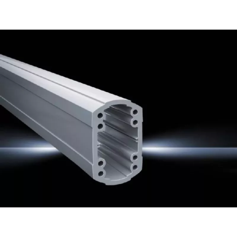 Rittal profilo portante System120 CP 6212.100 1000 x 75 x 120 mm alluminio grigio chiaro