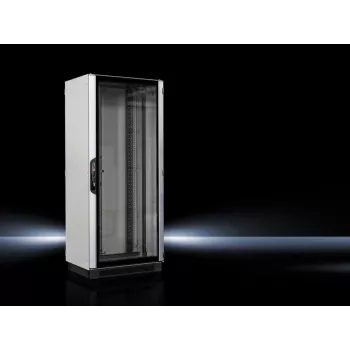 Rittal VX IT armadio rack server 42U, 800x2100x800 mm, porte perforate, RAL 7035