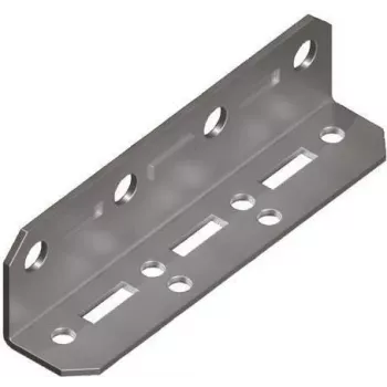 Rittal VX angolare di prolunga zoccolo per pannelli zoccolo alti 100 mm e profondi 200 mm, acciaio zincato 8660400