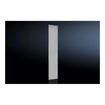 Rittal VX parete laterale, fissaggio a viti, per LxP: 2000x400 mm, lamiera d'acciaio, RAL 7035