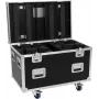 ROADINGER flightcase per 4x LED IP TMH-H420 wash moving head con ruote