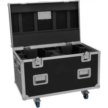 ROADINGER Flightcase Highline 2x DMH-380 con ruote nero portata 100 kg 100x60x73 cm