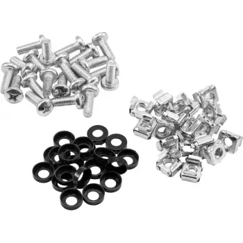 ROADINGER set viti per rack 20x M6 x 15 mm per montaggio rack 19 pollici