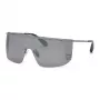 Roberto Cavalli SRC012M99530X Occhiali da sole unisex - Montatura oversize squadrata con protezione UV400