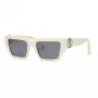 Occhiali da sole Roberto Cavalli SRC016M55847X unisex rettangolari nero/grigio 55/19/135 mm