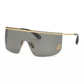 ROBERTO CAVALLI Occhiali da sole unisex SRC012M990300 montatura oversize in plastica UV400