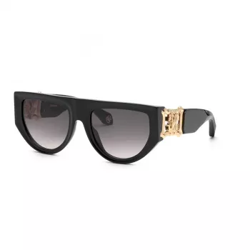 Roberto Cavalli occhiali da sole donna a gatto SRC063-560700 marrone havana sfumato 56mm