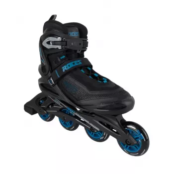 Roces Icon X pattini in linea nero-blu 42