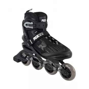 Roces Pic X pattini in linea nero/argento taglia 44