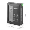 ROCKBROS Luce anteriore per bici 260 lm con cavo USB-C a USB-A - Nero