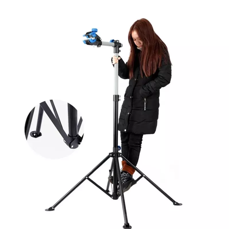 ROCKBROS MP-02 mini pompa a mano 100 PSI lega di alluminio supporto al telaio nero