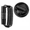 ROCKBROS T609 Lucchetto per bici con cavo a combinazione 1,5 m - Nero