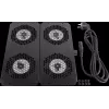 Rockstable Elemento di raffreddamento da 19 pollici – Cassetto ventole – ventola integrata – Acciaio – Nero – 1 pezzo – 2,92 kg (RS19-FT68)