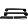 Rockstable Piattaforma mobile 19 pollici - Nero - Acciaio SPCC - 800 mm / 1000 mm
