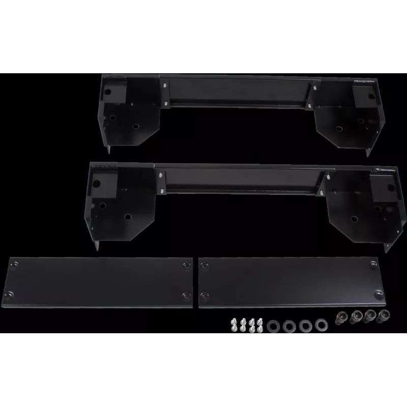 Rockstable Piattaforma a scorrimento 19 pollici - nero - acciaio SPCC - 600x600 mm - RS19-PH6610