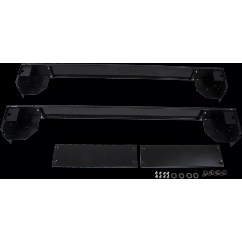 Rockstable Base con ruote da 19 pollici – Piattaforma con ruote – Nero – Acciaio SPCC – 600 mm x 1000 mm