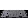 Rockstable RS19-SFH78 Ripiano per carichi pesanti da 19 pollici 1U, acciaio SPCC, Nero
