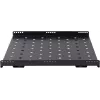 Rockstable ripiano rack 19 inch 1U heavy-duty - ripiano fisso - acciaio SPCC - nero - 1 pezzo - 3,2 kg (RS19-SFH68)