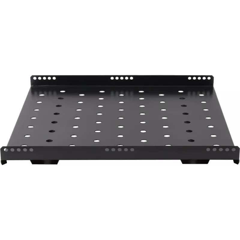 Rockstable ripiano rack 19 inch 1U heavy-duty - ripiano fisso - acciaio SPCC - nero - 1 pezzo - 3,2 kg (RS19-SFH68)