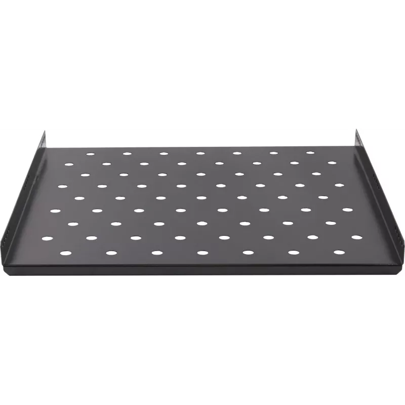 Rockstable ripiano rack 19 inch 1U heavy-duty - ripiano fisso - acciaio SPCC - nero - 1 pezzo - 3,2 kg (RS19-SFH68)