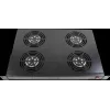 Rockstable Elemento di ventilazione 1U da 19 pollici - Ventola - Ventola integrata - 440 m³/h - Acciaio - Nero - 1 pezzo (RS19-FT1U4)