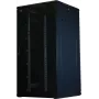 Rockstable armadio server 32U 19 pollici con porte in mesh - armadio a pavimento - portata 800 kg - con serratura - guide di montaggio - piedini regolabili (RS19-8832PP)