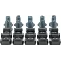 Rockstable set viti a brugola M6 - montaggio rack - argento - 10 pezzi (RS19-M612)