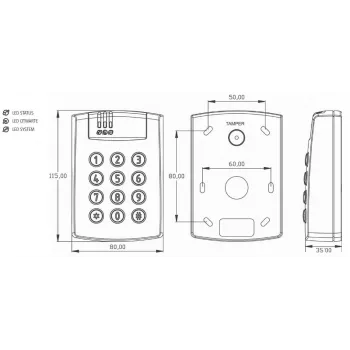 ROGER PR612 controllore di accesso