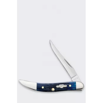 Rogers custodia per coltello Small Texas Toothpick blu