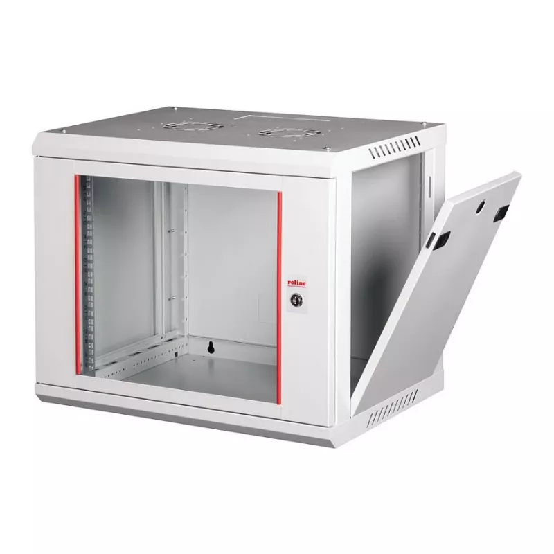 ROLINE Armadio a parete da 19 pollici Basic Plus 9U, 600x450 mm (LxP), Grigio