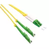 ROLINE cavo patch in fibra ottica OS2 single-mode duplex, LSH/APC su LC/APC, 9/125µm, LSOH, giallo, 2m