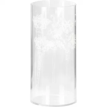 Room Copenhagen LEGO vaso cilindrico Wild Flower trasparente
