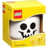 ROOM COPENHAGEN LEGO Storage Head Skeleton, piccolo (bianco/nero)